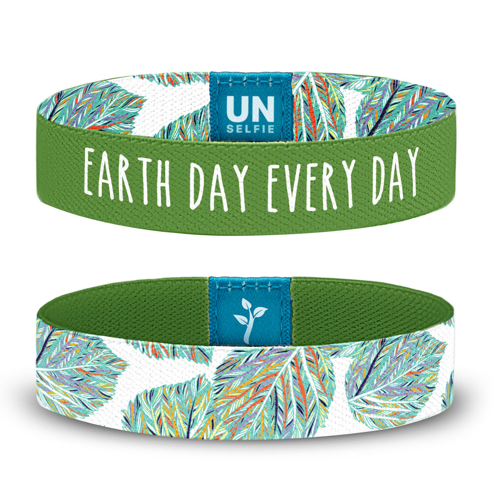 Earth Day, Foliage Unselfie Band