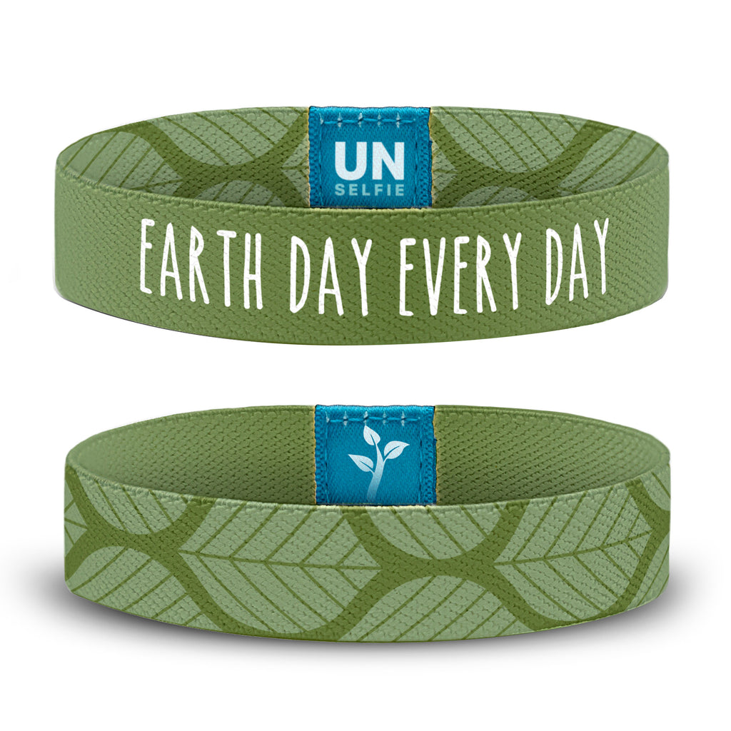 Earth Day, Olive Leaf Unselfie Band